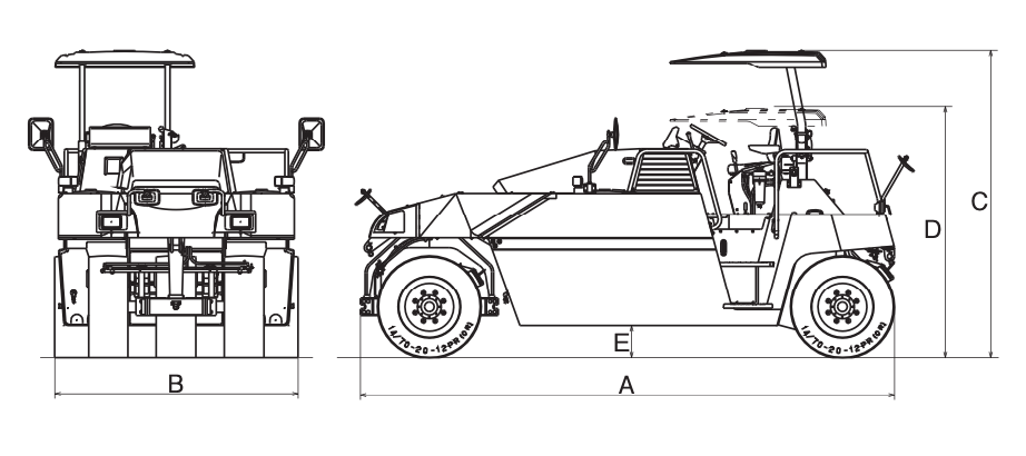 タイヤローラ | 建機（建設機械）・重機レンタルの西尾レントオール