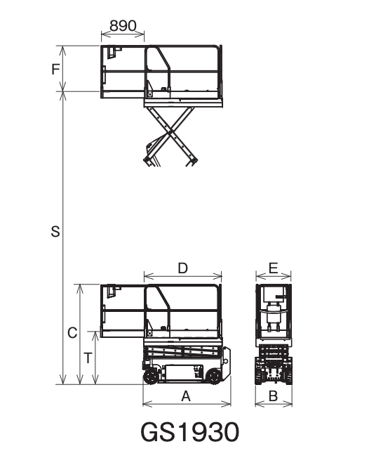 高所作業車[屋内・設備工事向]バッテリー/6・6.5m | 建機（建設機械 