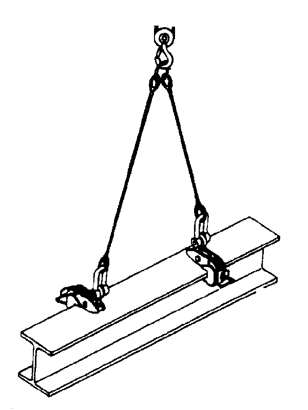 横吊りクランプ | 建機（建設機械）・重機レンタルの西尾レントオール